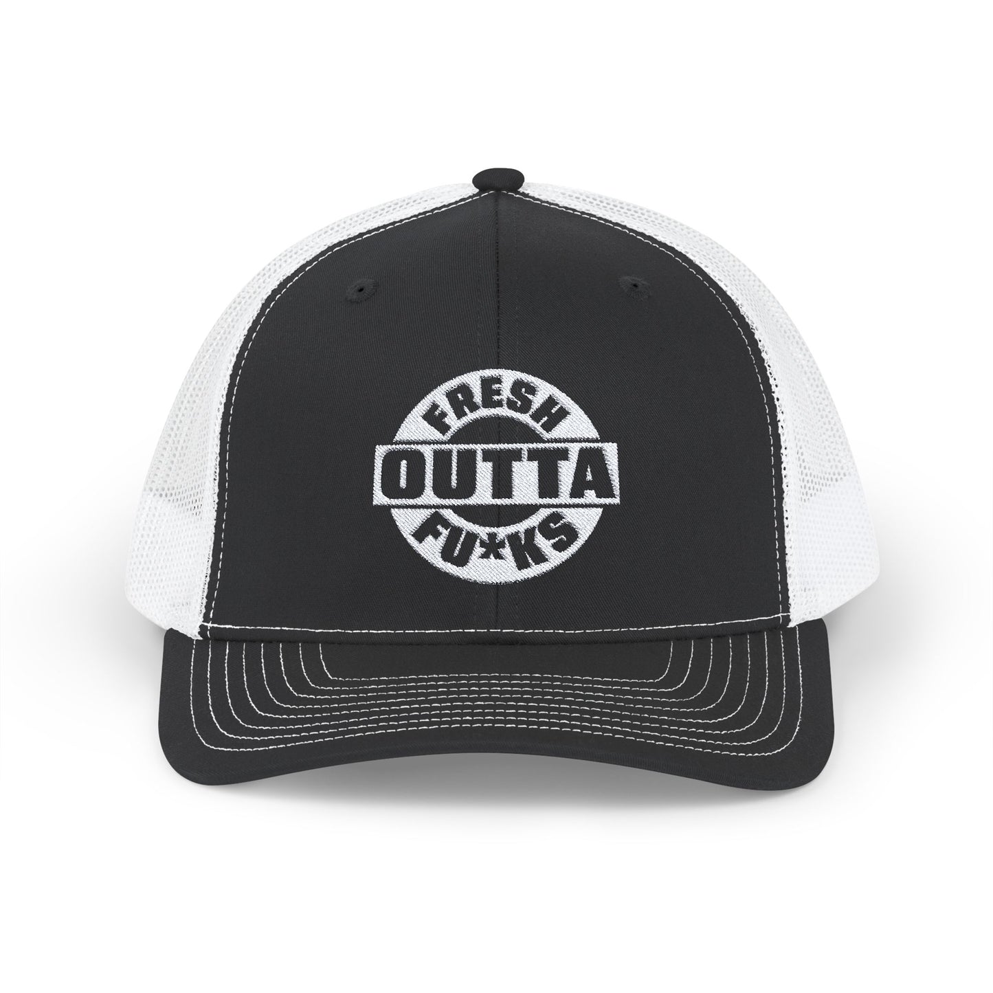 Fresh Outta F*cks Snapback Trucker Cap - Stylish and Fun Everyday Accessory